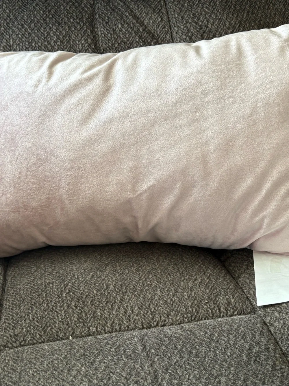 Holiday Tree Accent Pillow - Pink and Gold